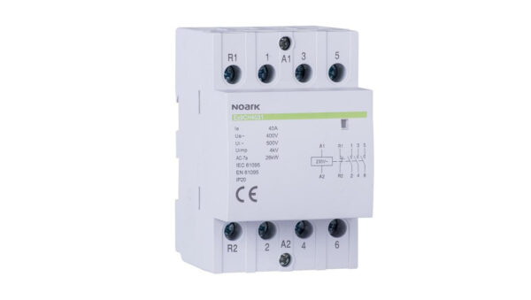 Ex9CH25 25A 04 Stycznik instalacyjny modułowy 40A cewka 230V styki 4 NC