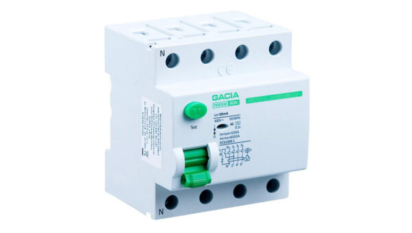 GACIA Wyłącznik różnicowoprądowy PR8NM 4P 40A 100mA AC