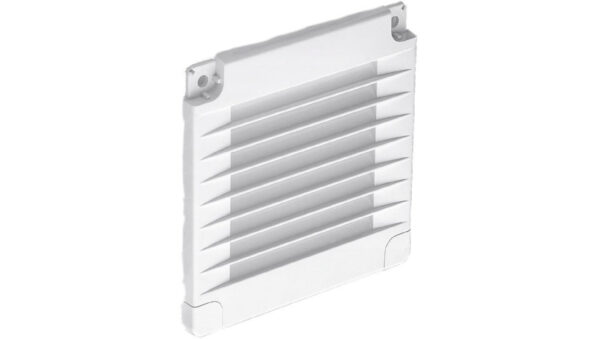 Kratka z zaślepkami 100x100 biała 02-313
