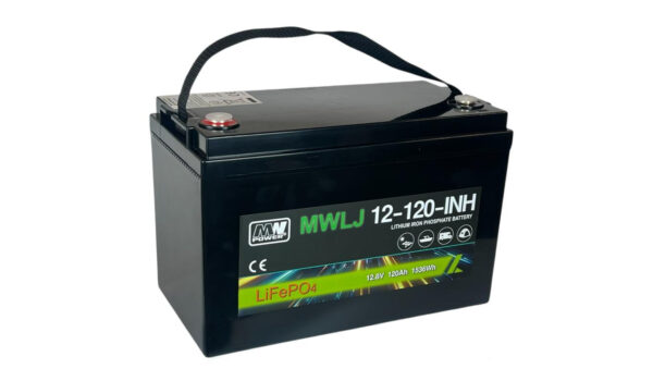 MWLJ 12-120-INH: akumulator LiFePO4 12.8V/120Ah INH / LiFePO4 battery 12.8V/120Ah INH - (330x172x...