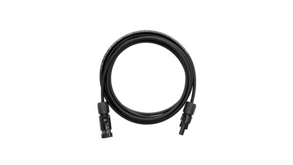 Przedłużka z złączami MC4- kabel solarny Keno 4mm2/czarny/2m (PRZ-4MM-BLACK-2M)
