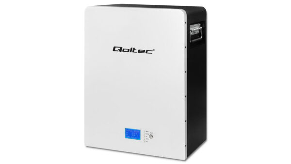 Qoltec Stabilny Magazyn energii LiFePO4 5.12kWh 51.2V 100Ah BMS LCD