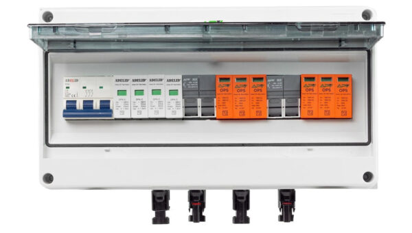 ROZDZIELNICA PV 1000V DC/AC 2 STRINGI FOTOWOLTAIKA FOTOWOLTAICZNA SOLARNA APV-RPV-2-18
