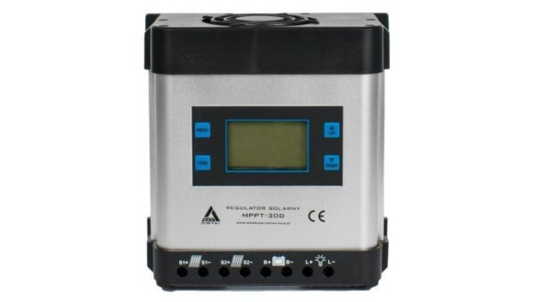 Regulator solarny Kontroler ładowania MPPT 30A 12V/24V LCD AZO