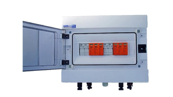 Rozdzielnica PV 1000V DC 2 stringi 2xOchronnik DC T2