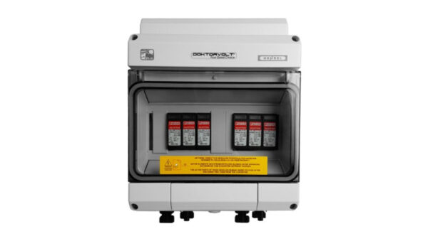 Rozdzielnica PV Fotowoltaiczna DC 1000V T1 T2 2-stringowa MC4 Solarna Doktorvolt 4555