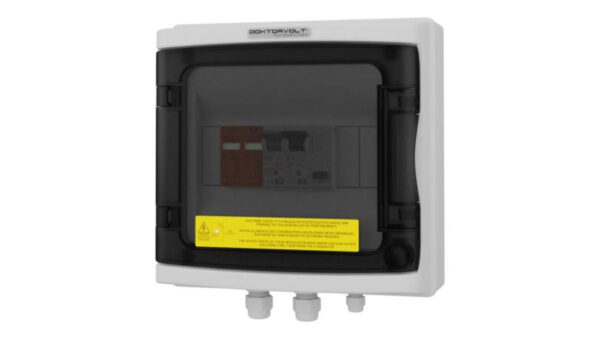 Rozdzielnica PV Fotowoltaiczna Solarna AC 1F B16 25A 300mA T1 T2 Doktorvolt 9481
