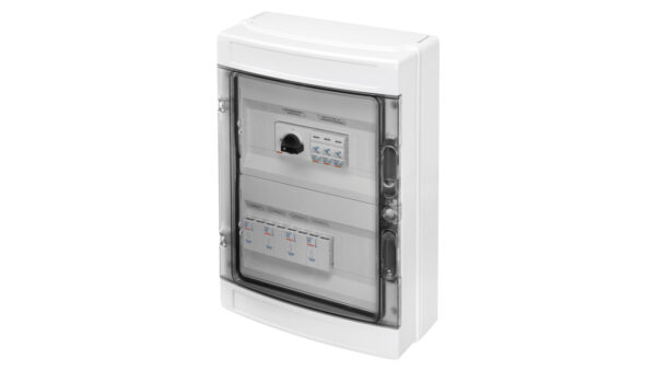 Rozdzielnica modułowa PV 2x12 600V DC 50A 4 wyjścia stringów GW D9 903