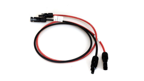 SET 6mm2 Kabel fotowoltaiczny Czerwony Czarny MC4 + WTYCZKA PV 6M