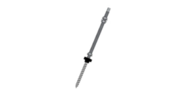 Śruba dwugwintowa 250mm K-17-250 (100 szt)