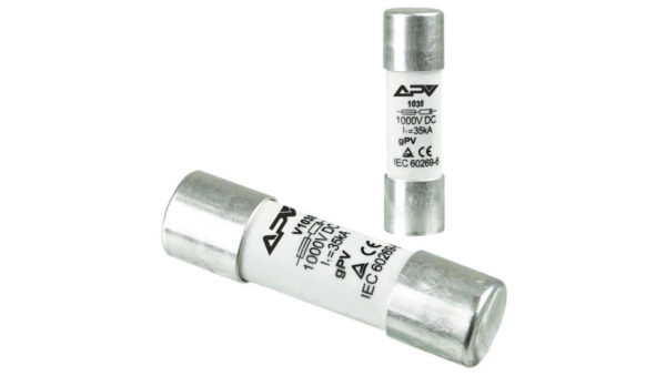 Wkładka bezpiecznikowa cylindryczna topikowa gPV 10x38 10A 1000V DC / CF-10-10A