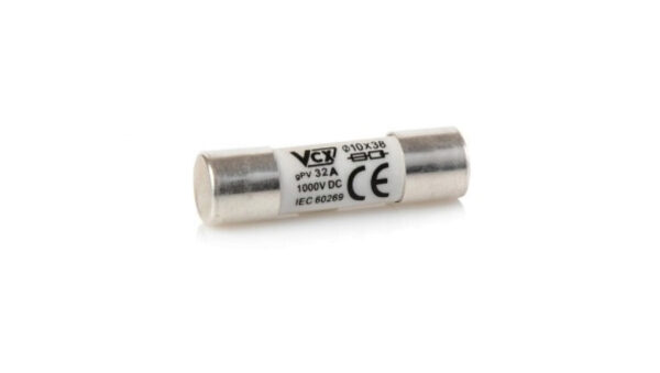Wkładka bezpiecznikowa cylindryczna topikowa gPV 10x38 32A 1000V DC / CF-10-32A