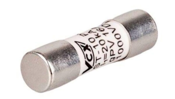 Wkładka bezpiecznikowa gPV 10x38 12A 1000V DC SILVER