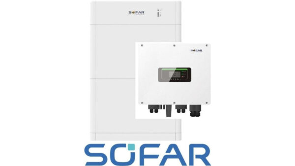 Zestaw: SOFAR Inwerter hybrydowy HYD10KTL-3PH